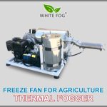 Freeze fan for fruit tree plant